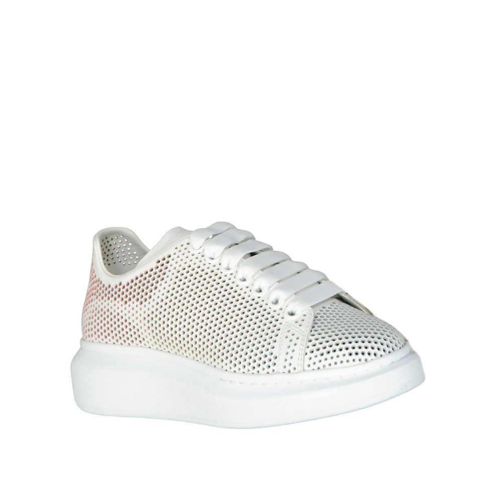 Oversized Dotted Cut-Out Sneakers - ventzia