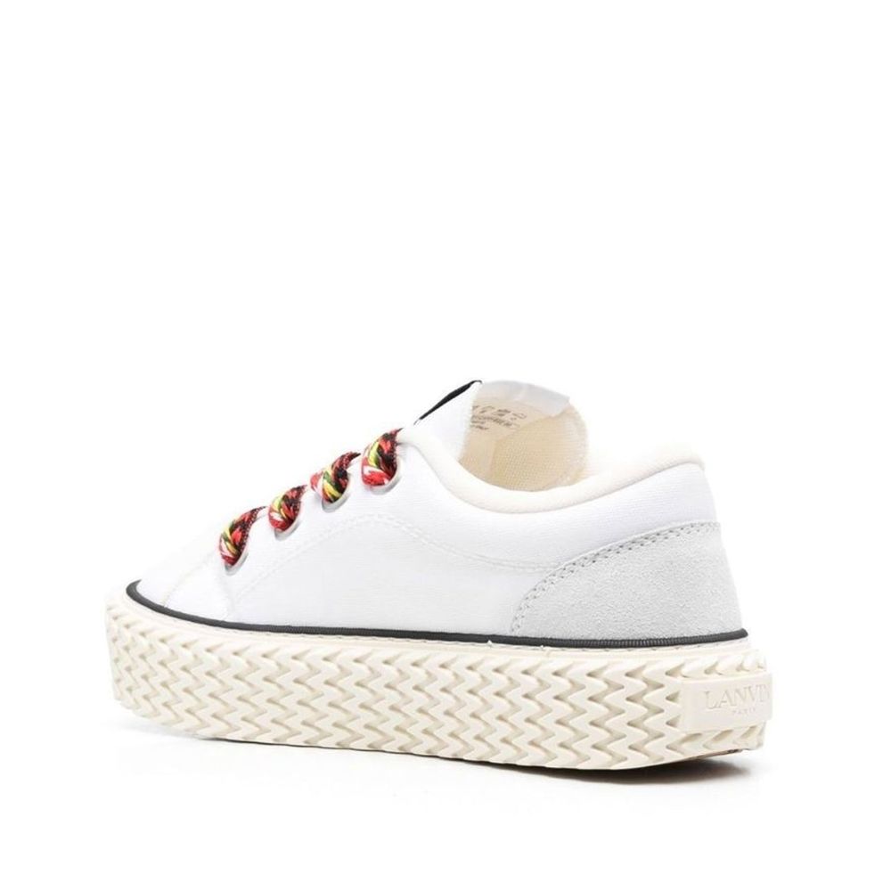 Cotton Lace-Up Sneakers - ventzia
