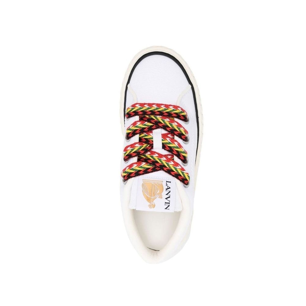 Cotton Lace-Up Sneakers - ventzia