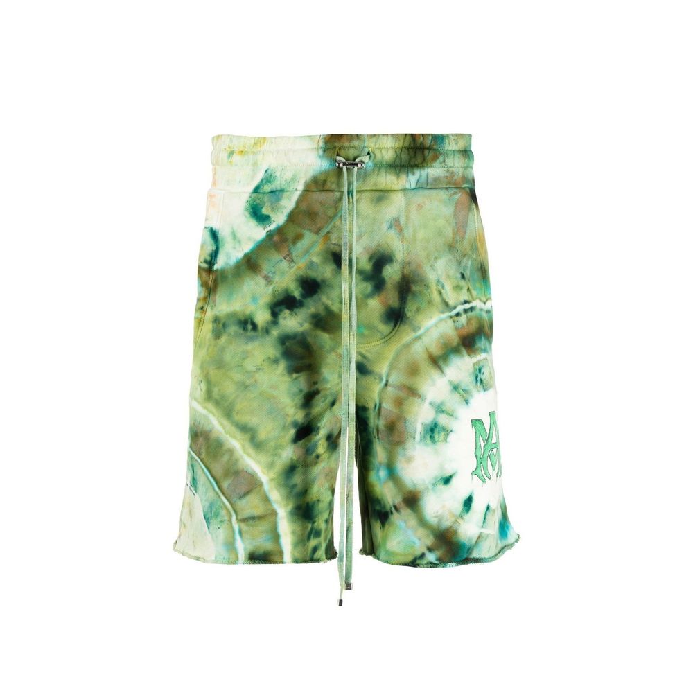 Tie-dye Cotton Shorts - ventzia