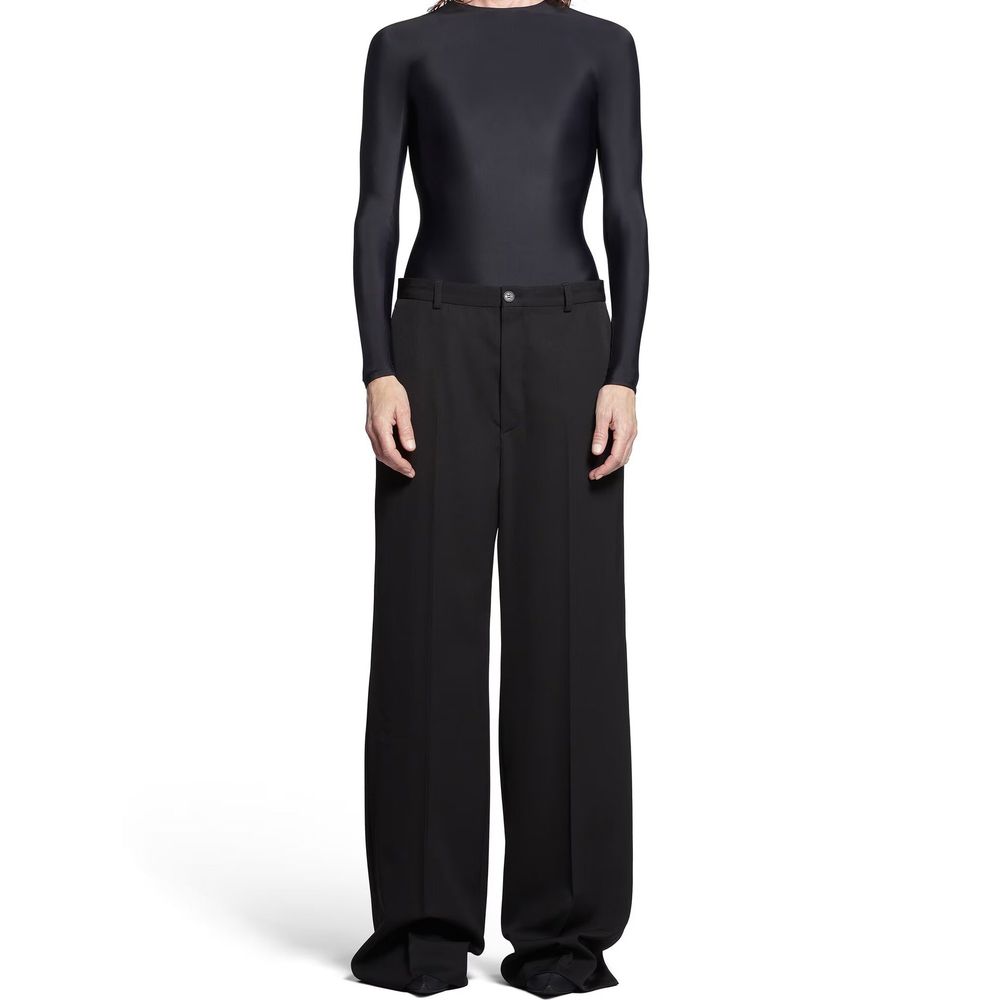 Wool Flared Pants