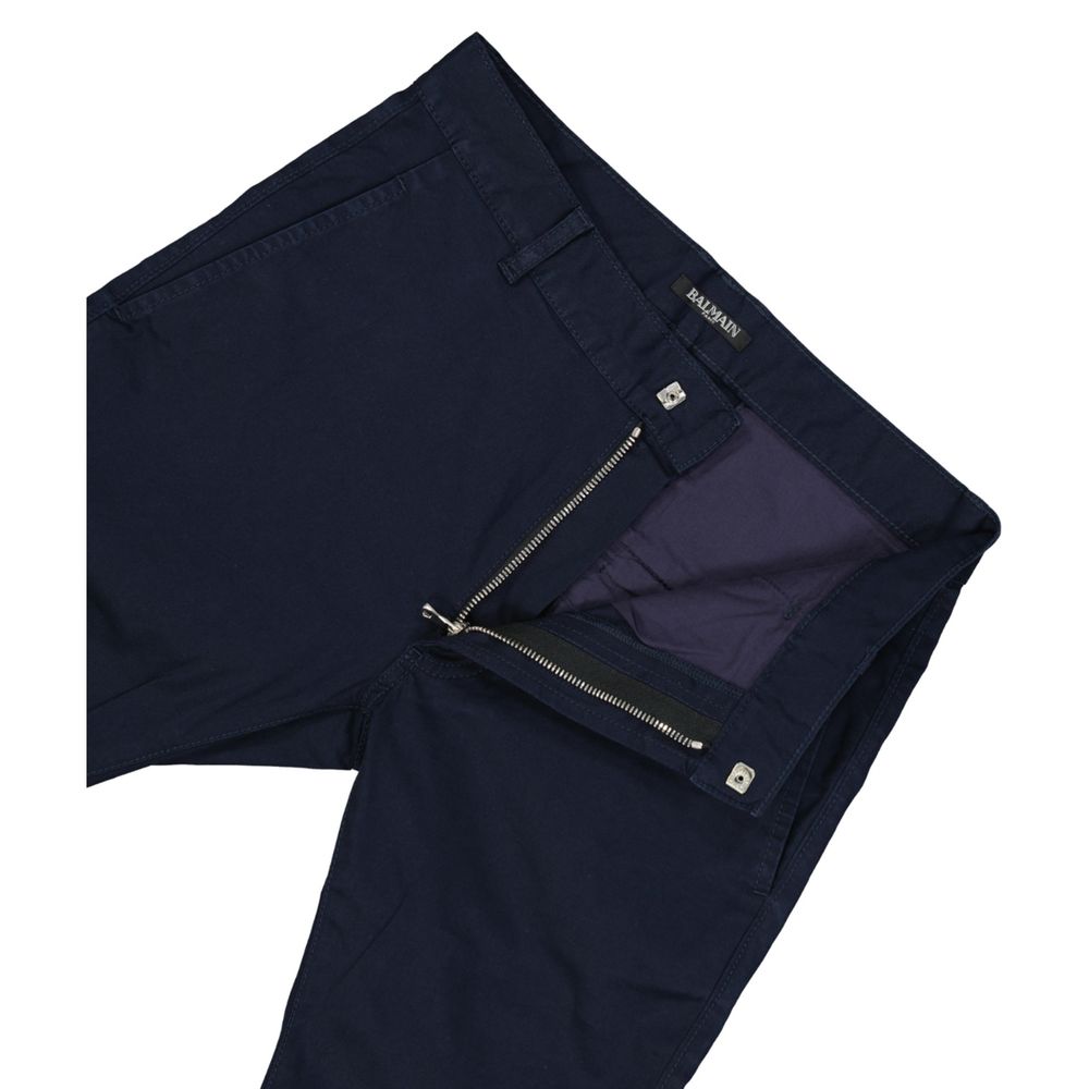 Slim Cotton Pants - ventzia