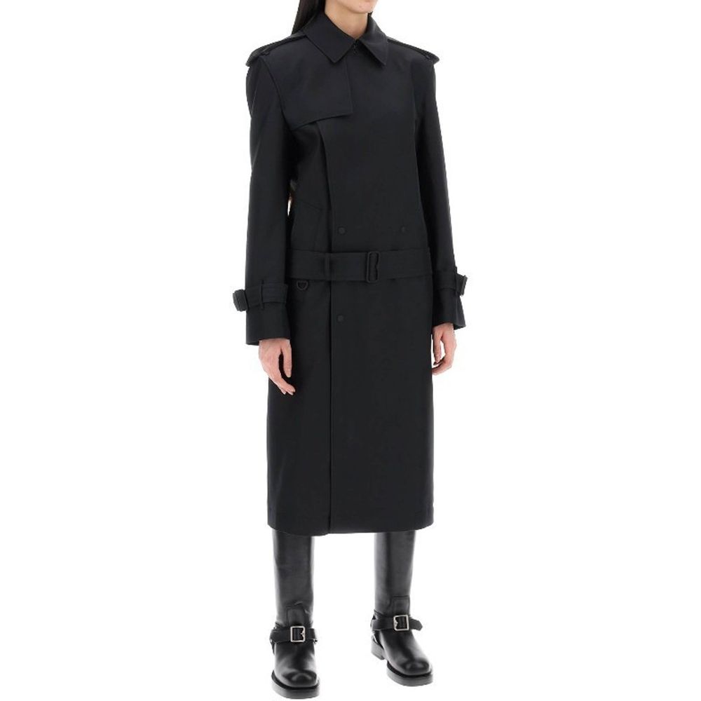 Blend Silk Trench Coat