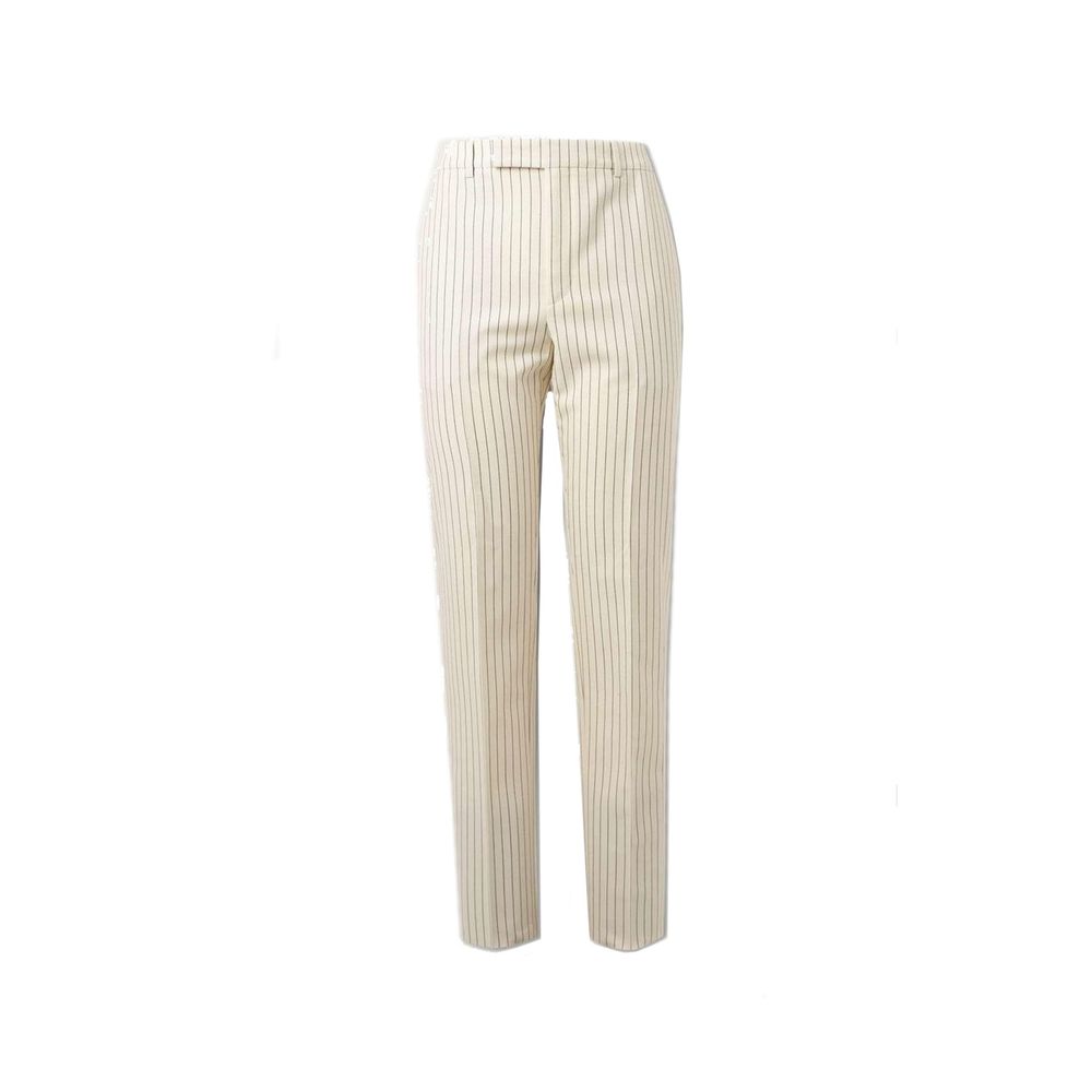 Wool Striped Pants - ventzia