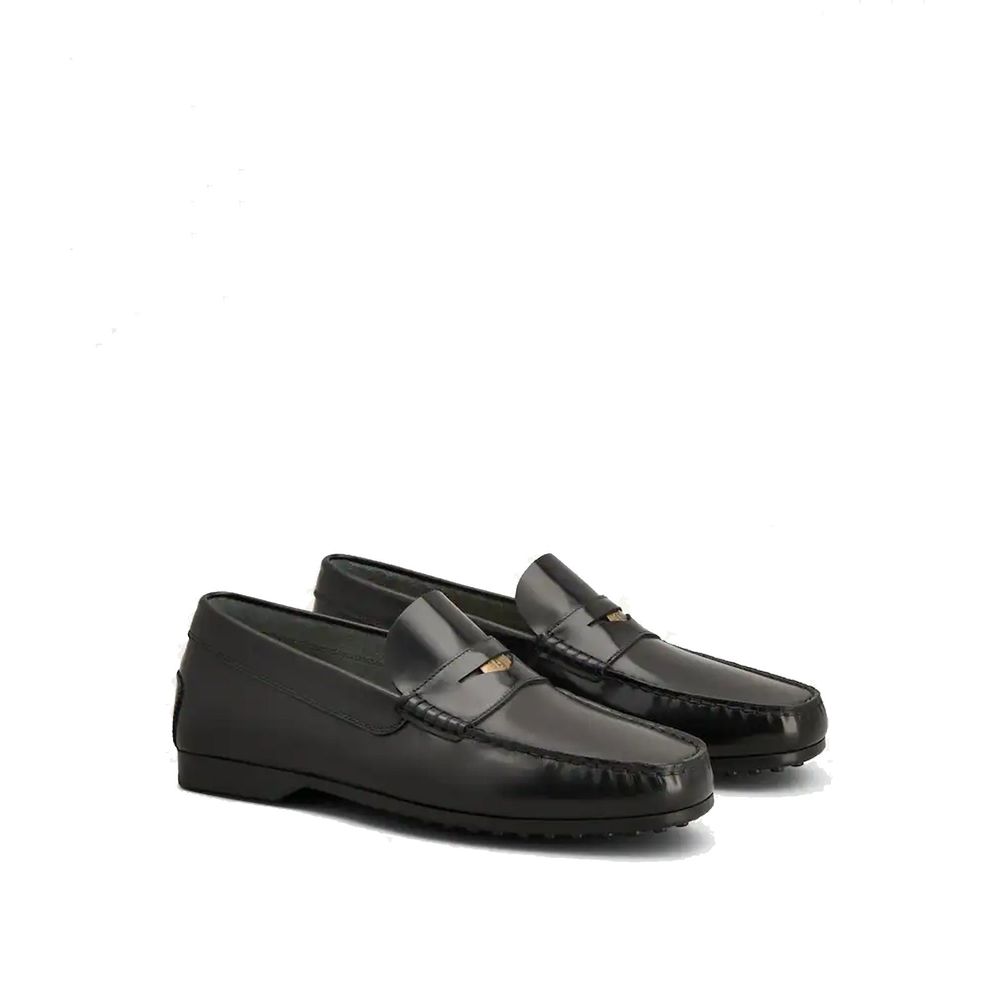 Penny Leather Loafers - ventzia