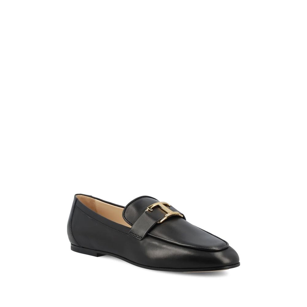 T Timeless Leather Loafers - ventzia