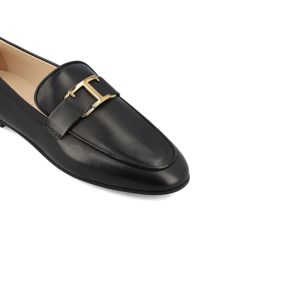 T Timeless Leather Loafers - ventzia