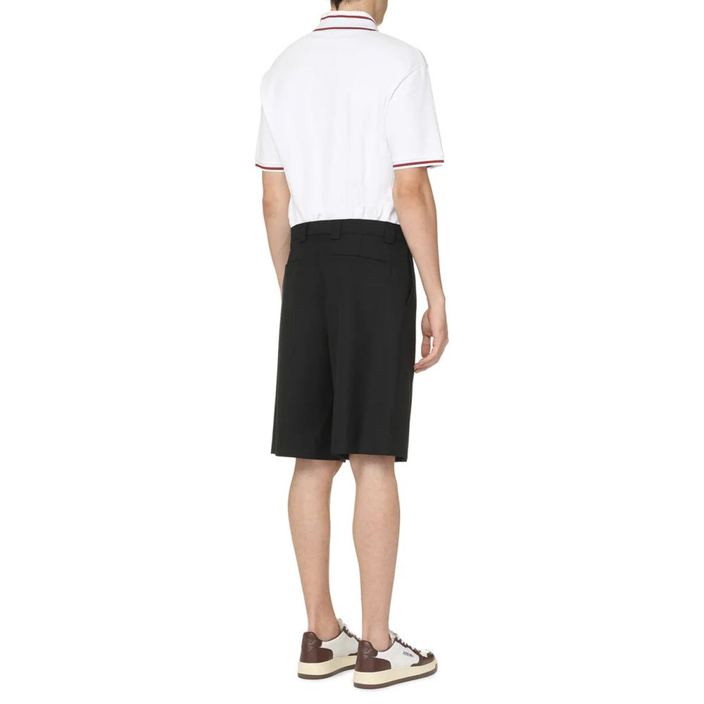Gabardine Bermuda Shorts - ventzia
