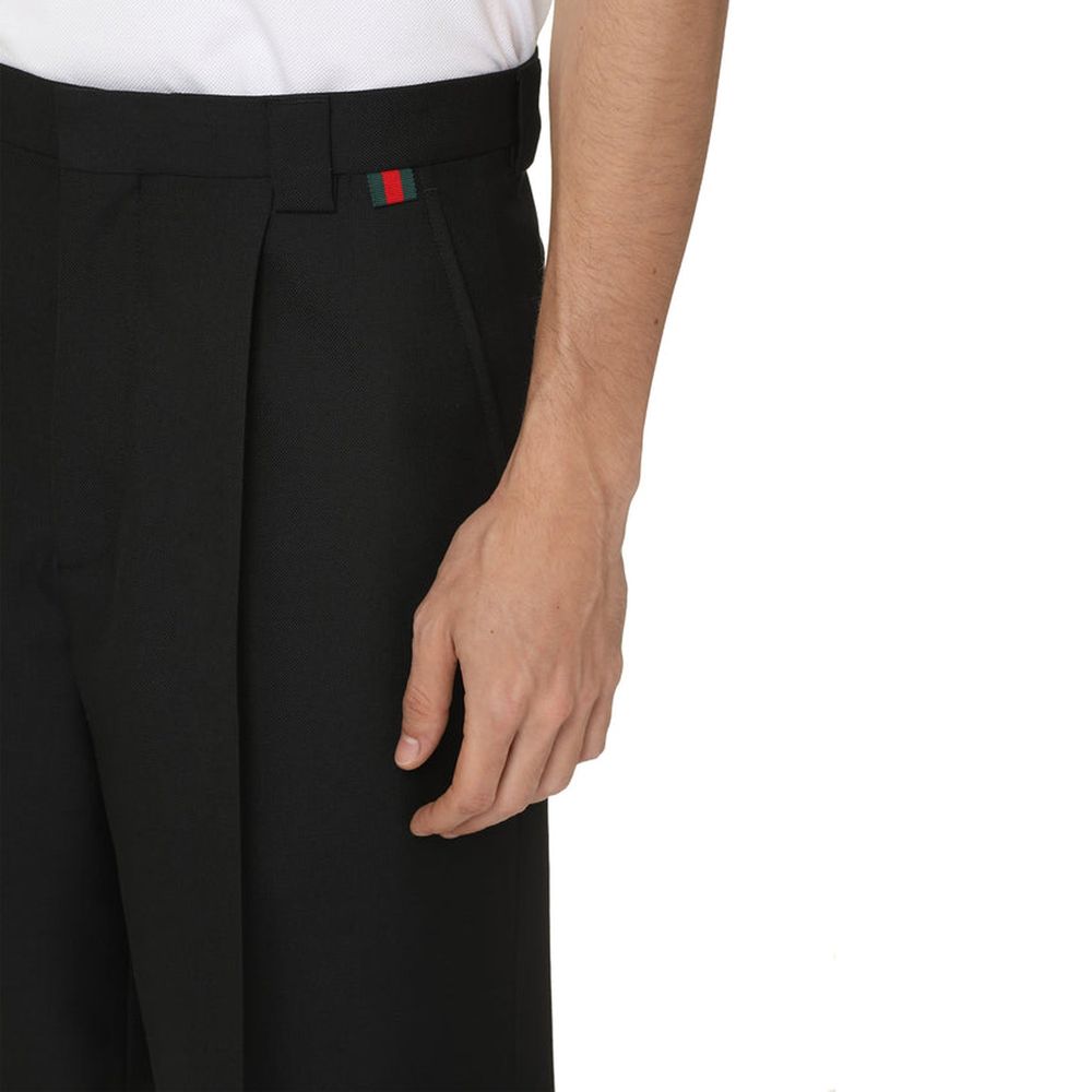 Gabardine Bermuda Shorts - ventzia