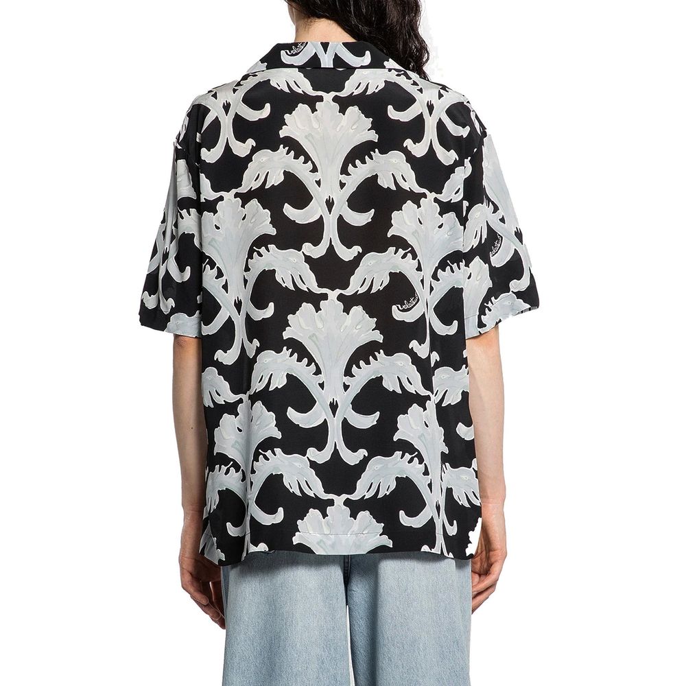 Garavani Metamorphos Wall Print Bowling Shirt - ventzia