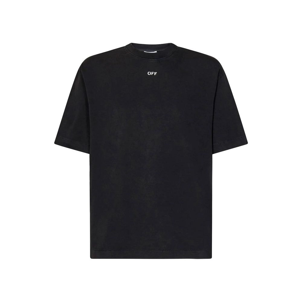 Off White S.Matthew Skate Logo-Print T-Shirt - ventzia