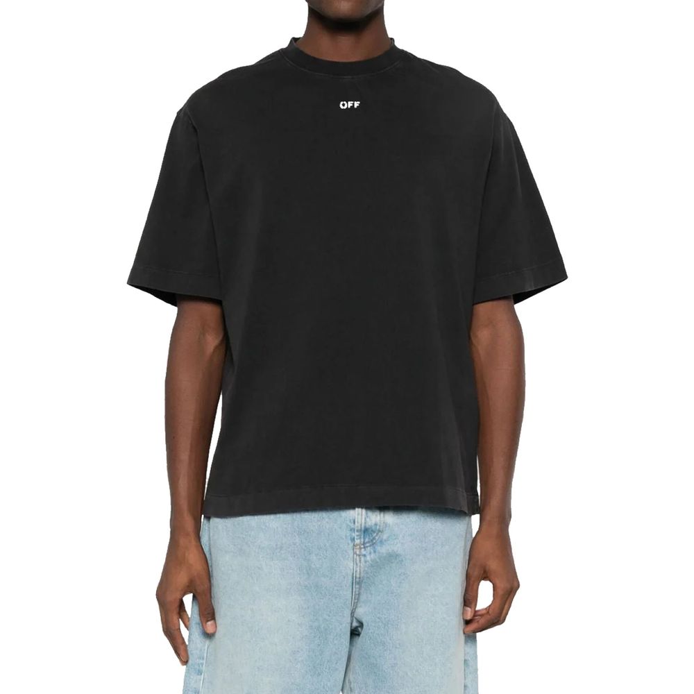Off White S.Matthew Skate Logo-Print T-Shirt - ventzia