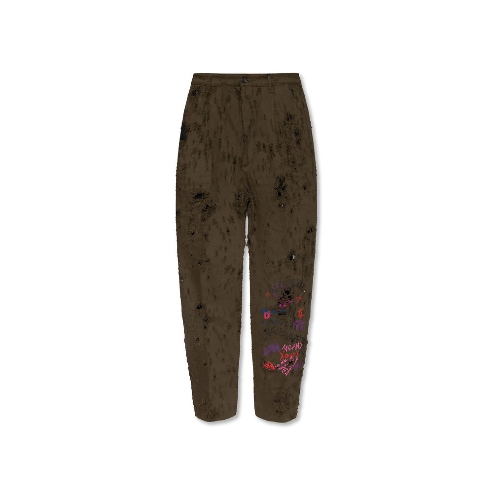 ‘Aviator’ Relaxed-Fitting Trousers - ventzia