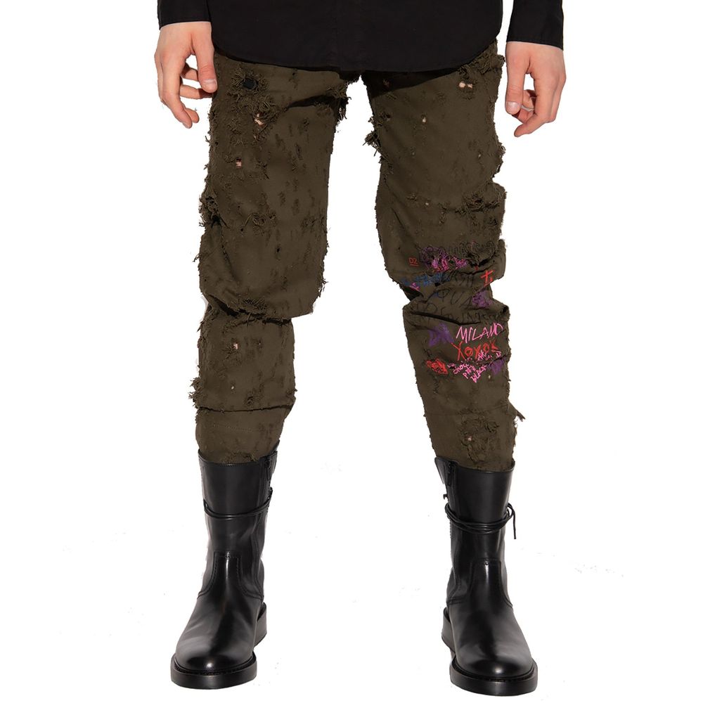 ‘Aviator’ Relaxed-Fitting Trousers - ventzia