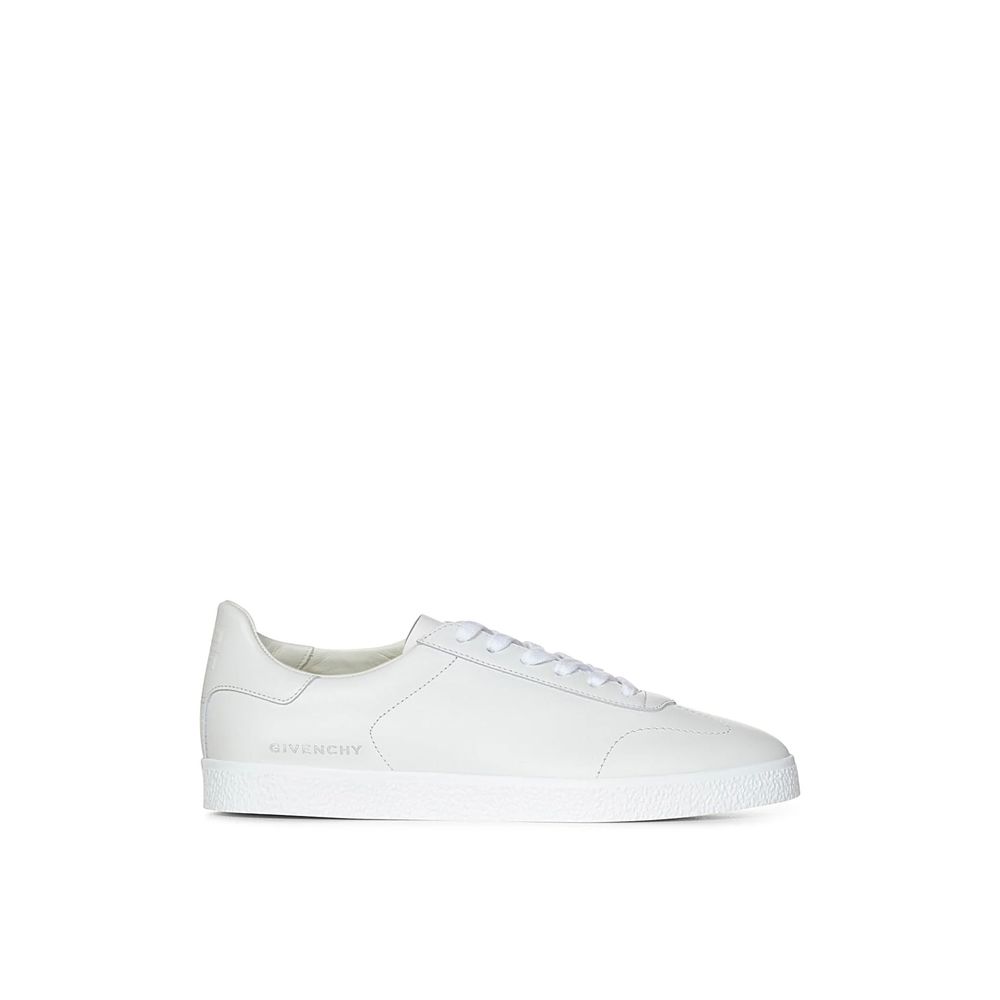 'Town' Leather Low Sneakers - ventzia