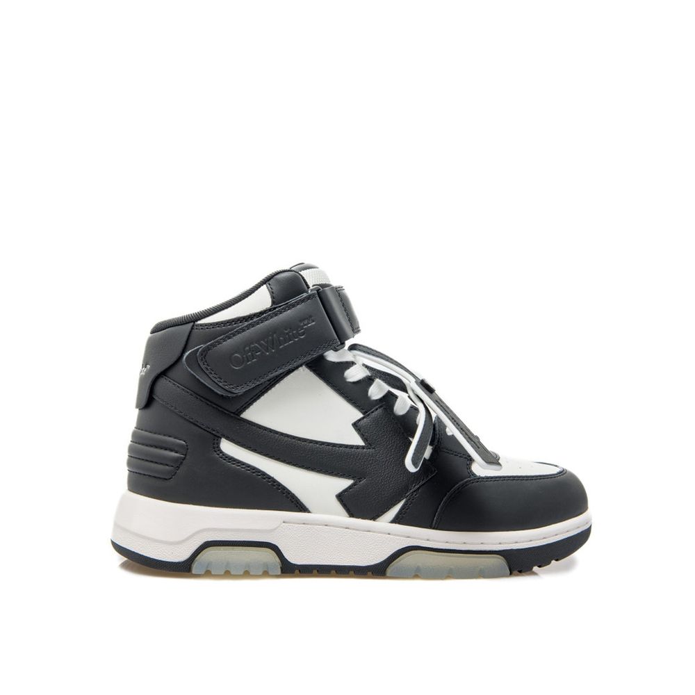 Off White Out Of Office Mid Top Sneakers - ventzia