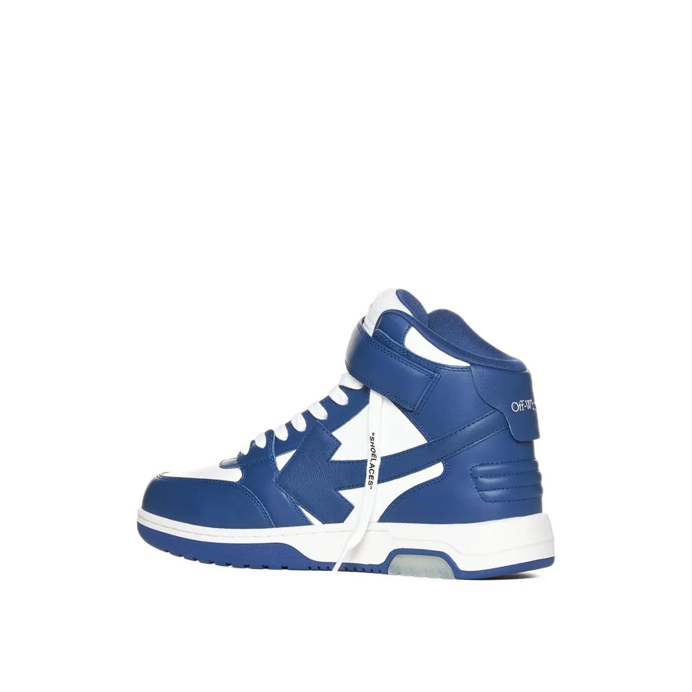 Off White Out Of Office Mid Top Sneakers - ventzia