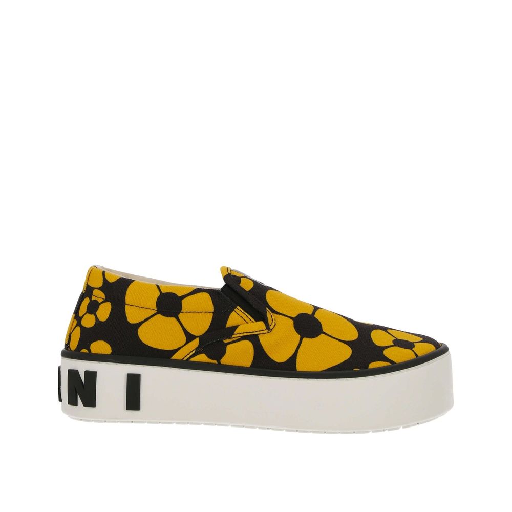 Printed Slip On Sneakers - ventzia