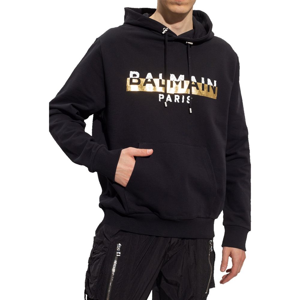 Logo Hooded Sweatshirt - ventzia