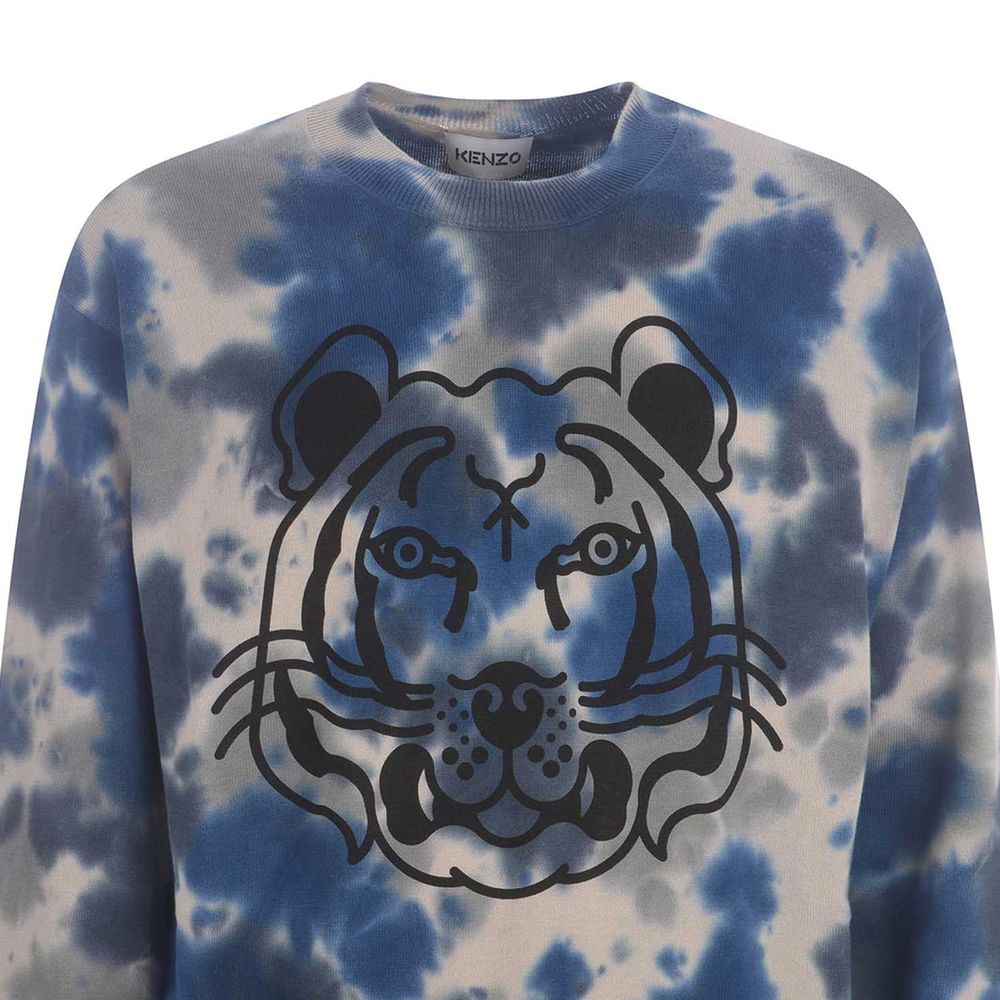 Cotton Printed Sweater - ventzia