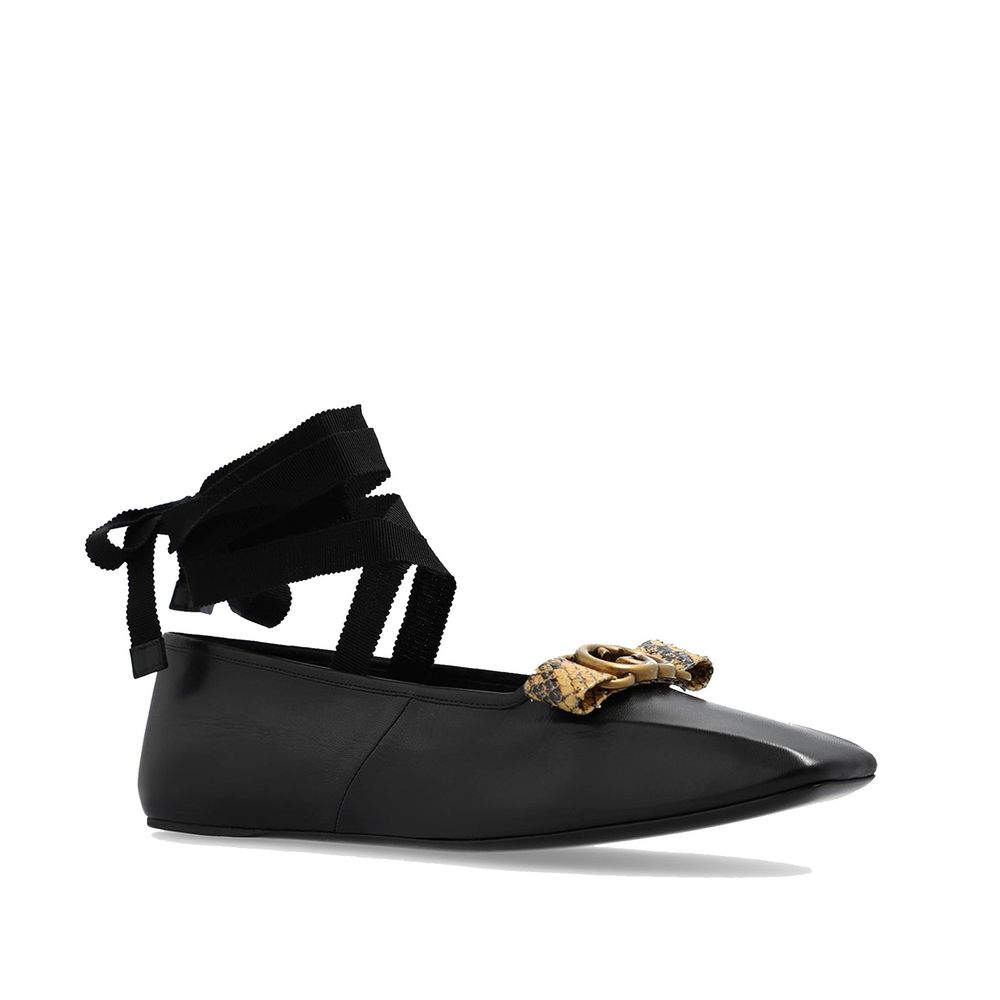 Double G Ballet Flats - ventzia