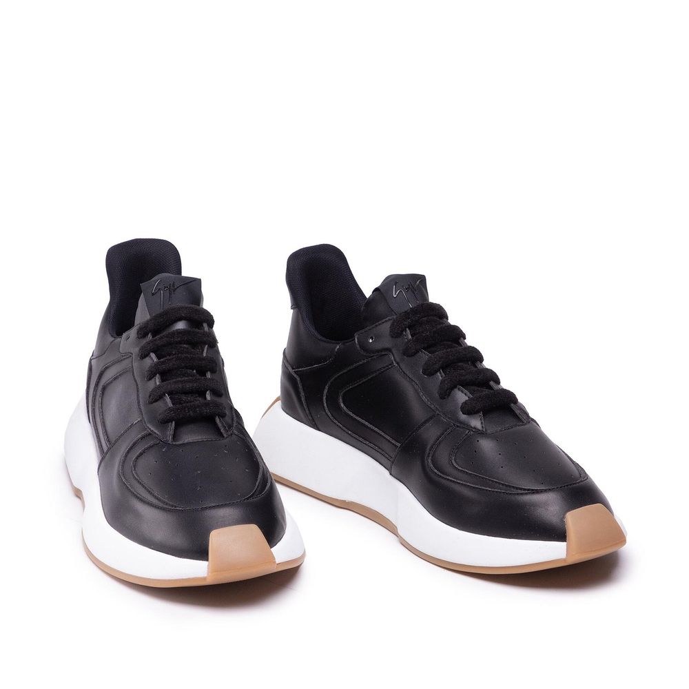 Leather Sneakers - ventzia