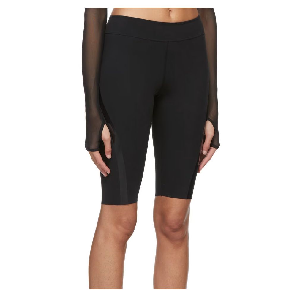 Black Nylon Short - ventzia