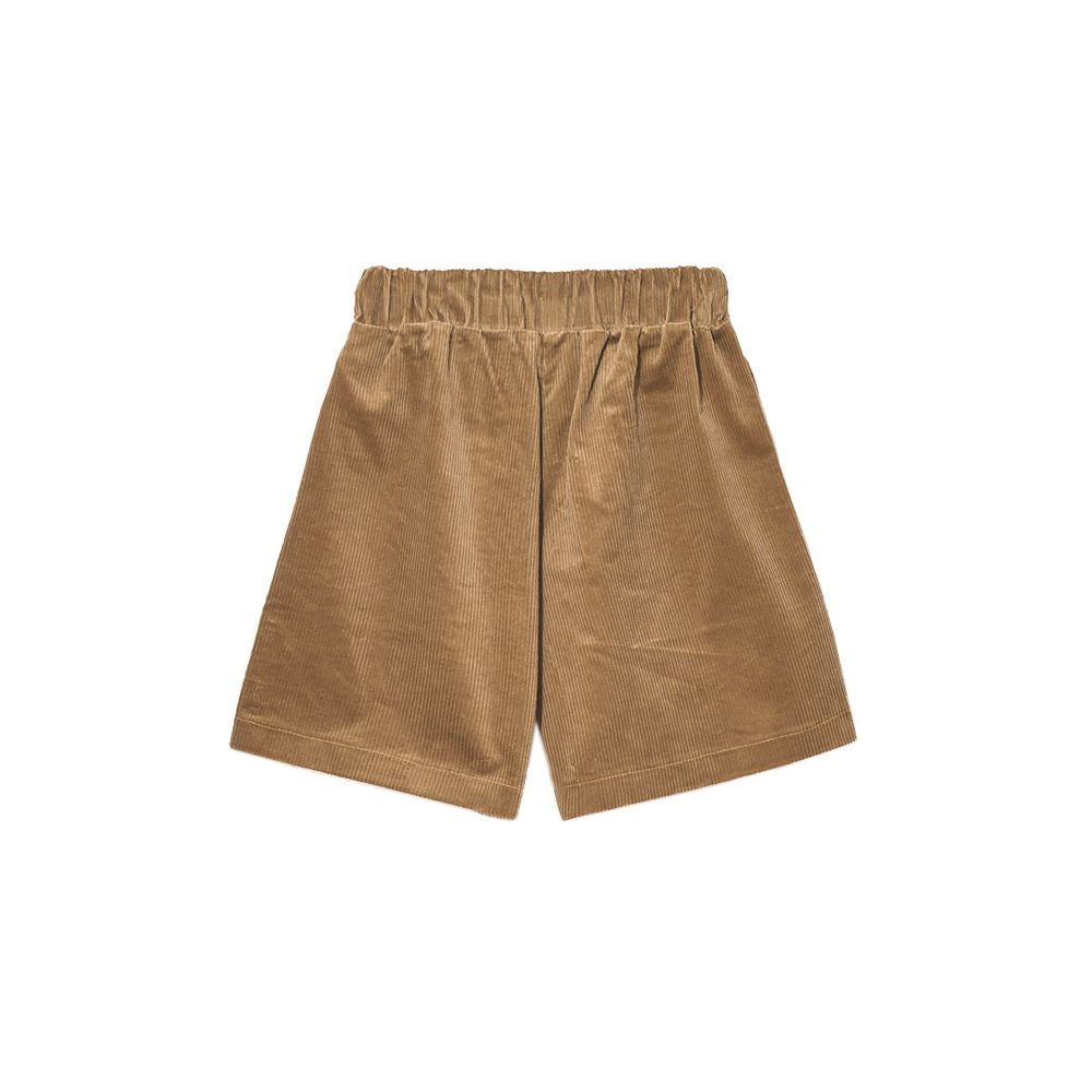 Brown Cotton Short - ventzia