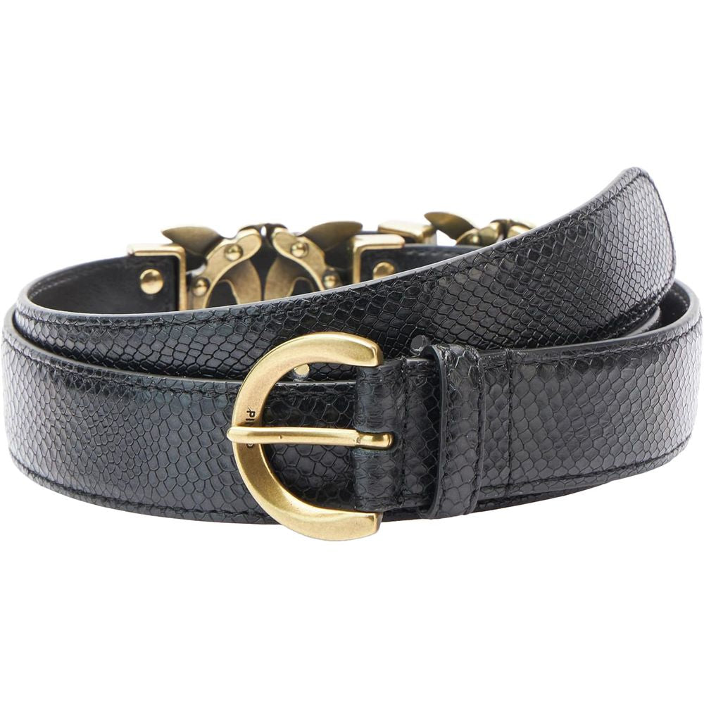 Black Calfskin Belt - ventzia