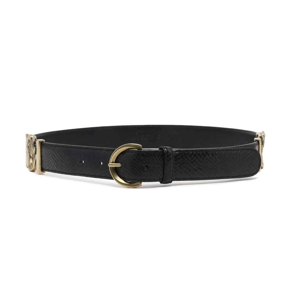 Black Calfskin Belt - ventzia