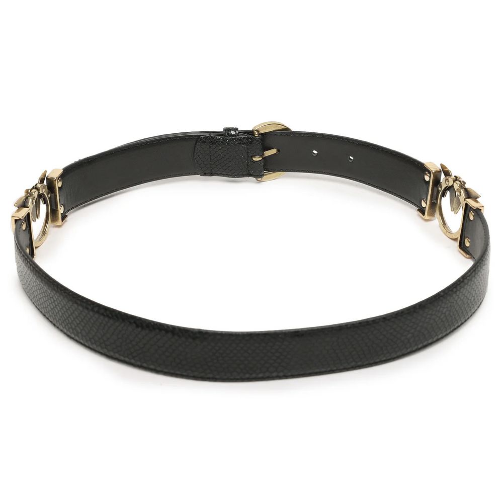 Black Calfskin Belt - ventzia