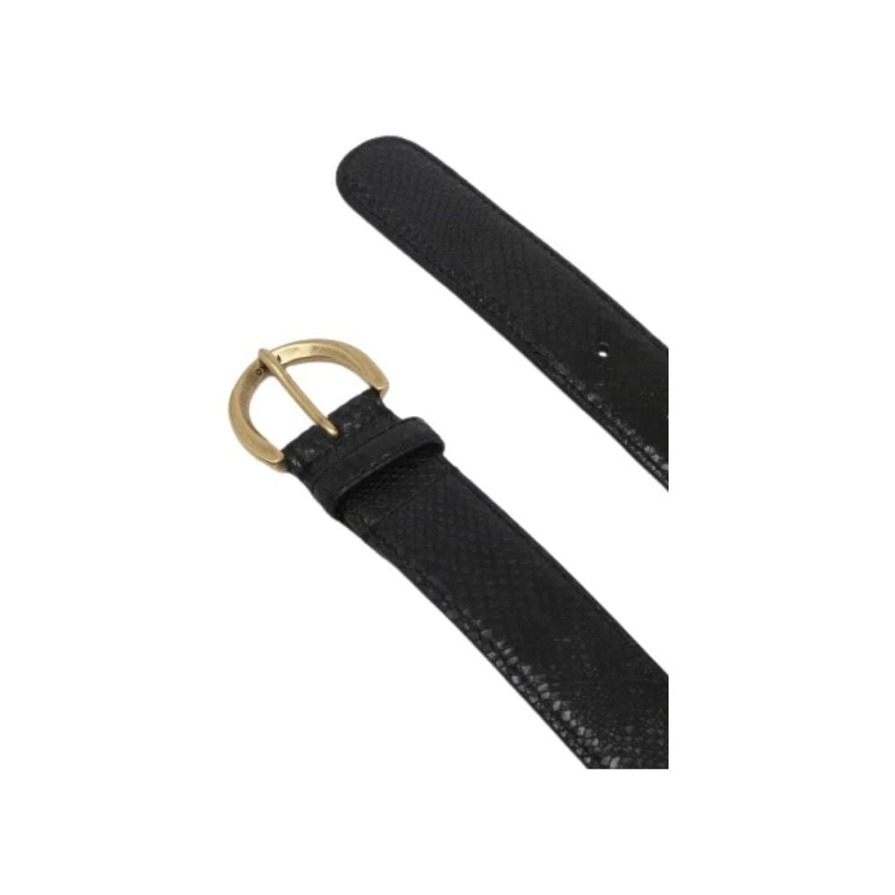 Black Calfskin Belt - ventzia