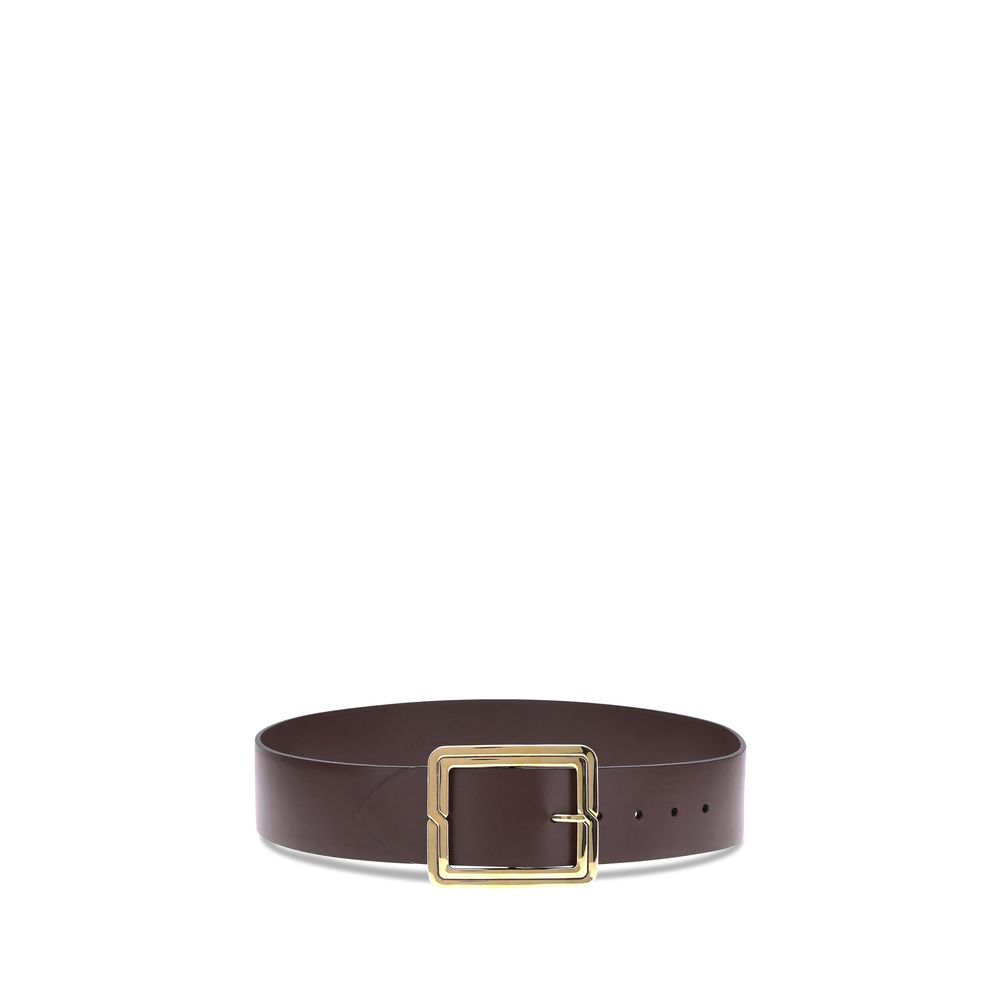 Brown Calf Leather Bos Taurus Regular Belt - ventzia