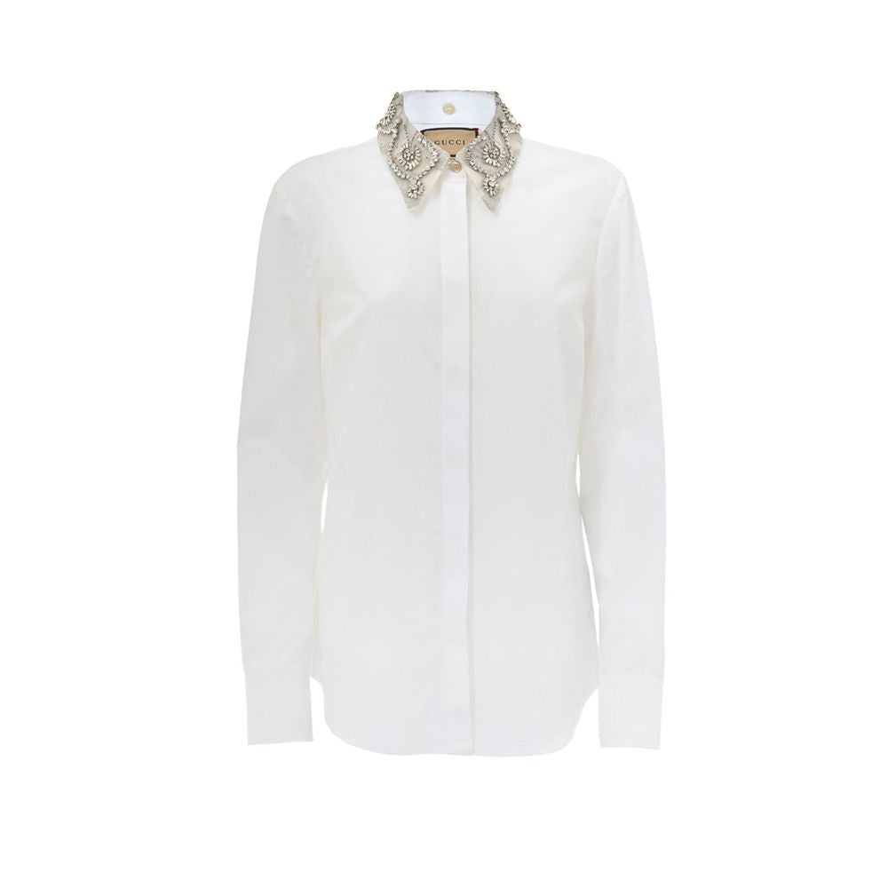 White Cotton Shirt - ventzia