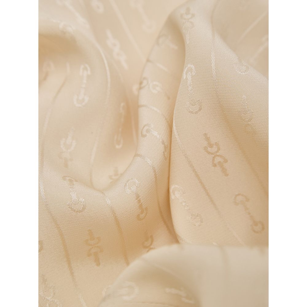 Beige Silk Shirt - ventzia