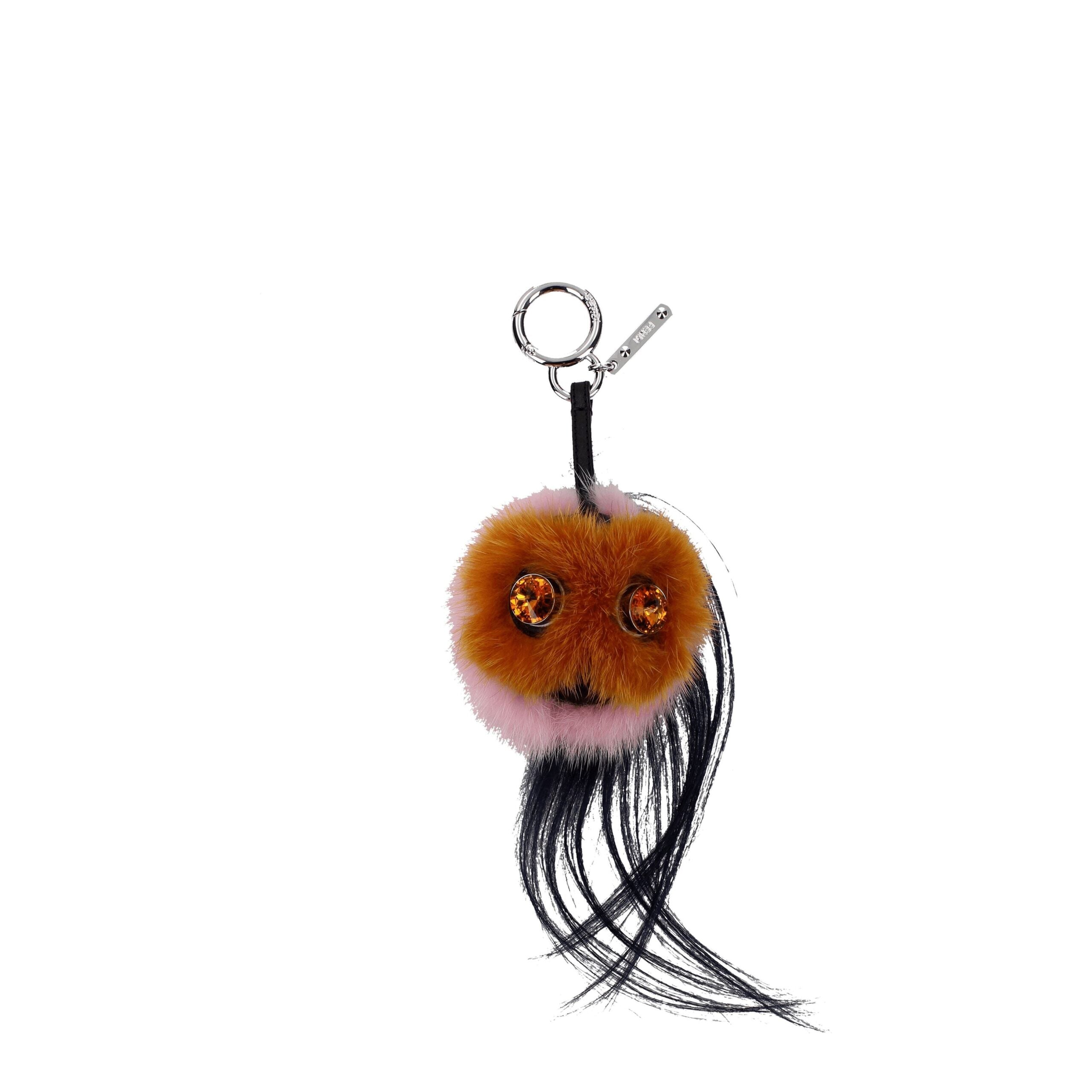Brown Fur Keychains - ventzia