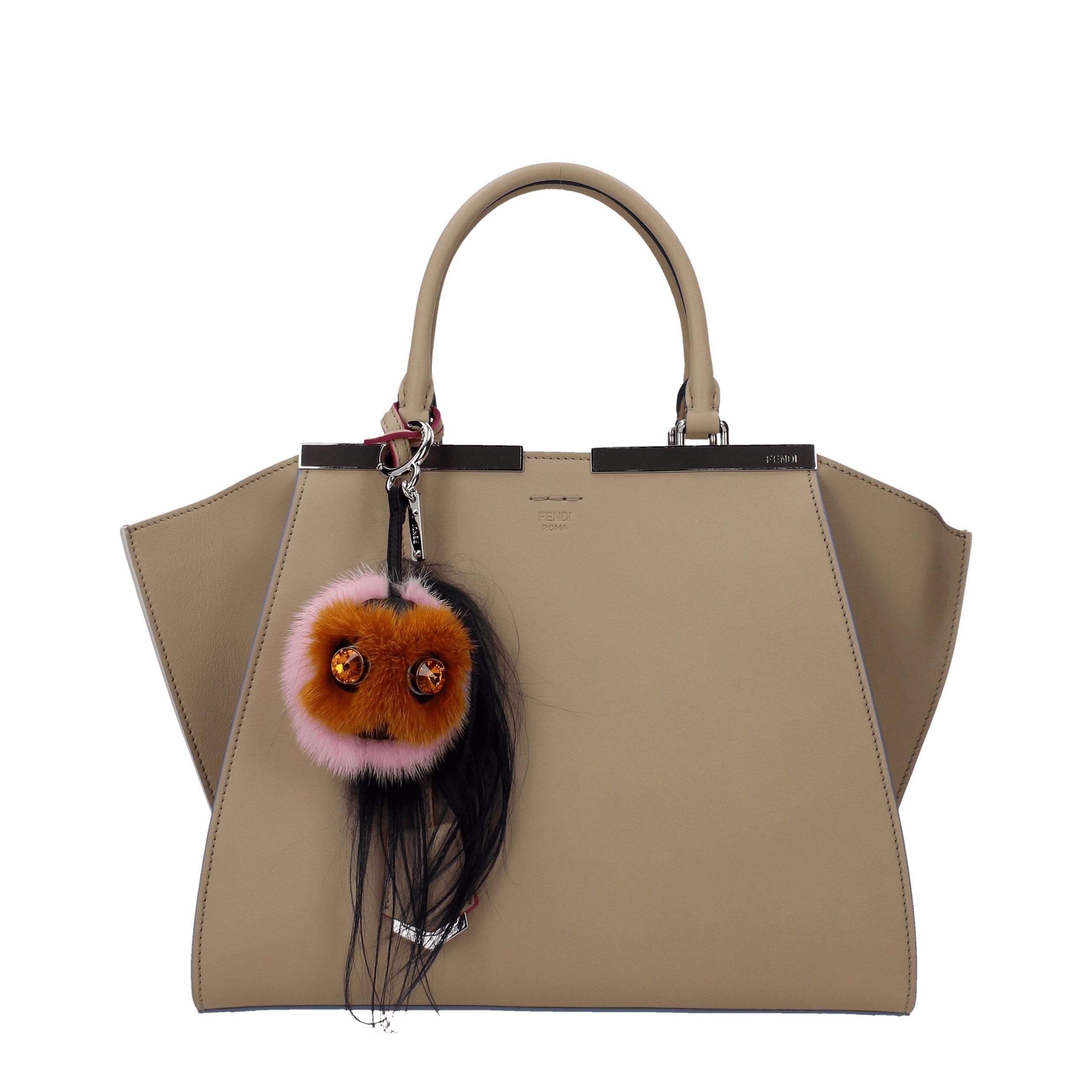 Brown Fur Keychains - ventzia