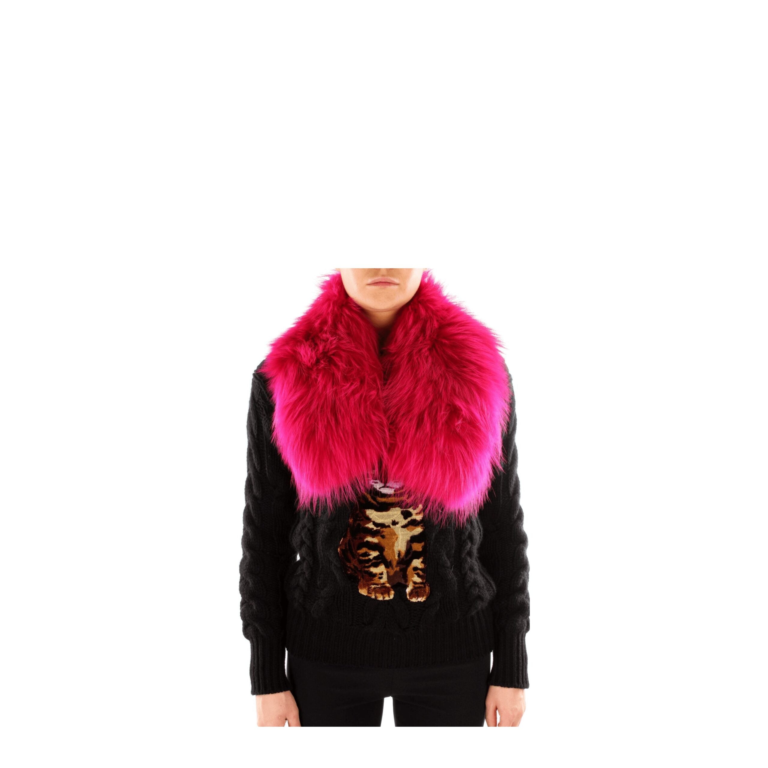 Pink Fur Foulard - ventzia