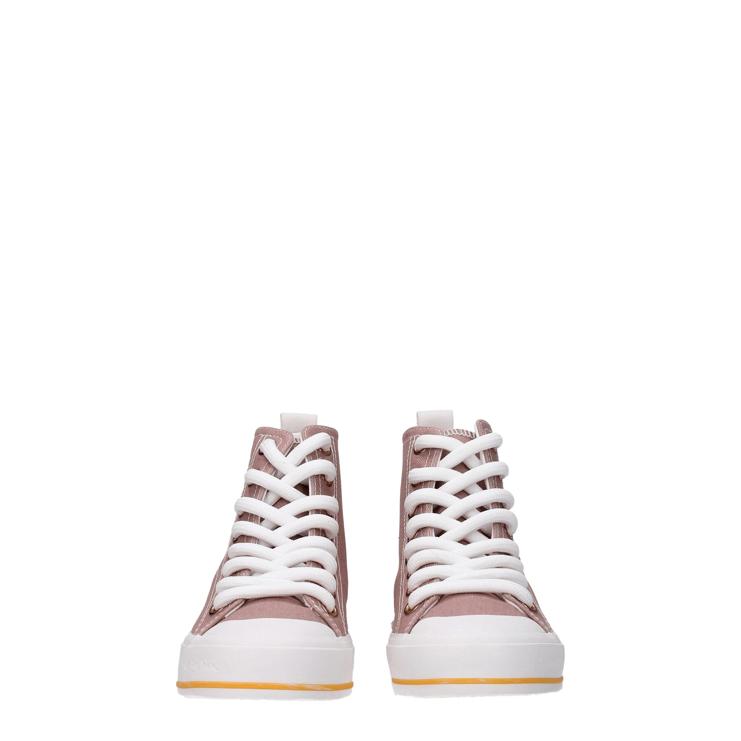 Pink Fabric High Tops - ventzia