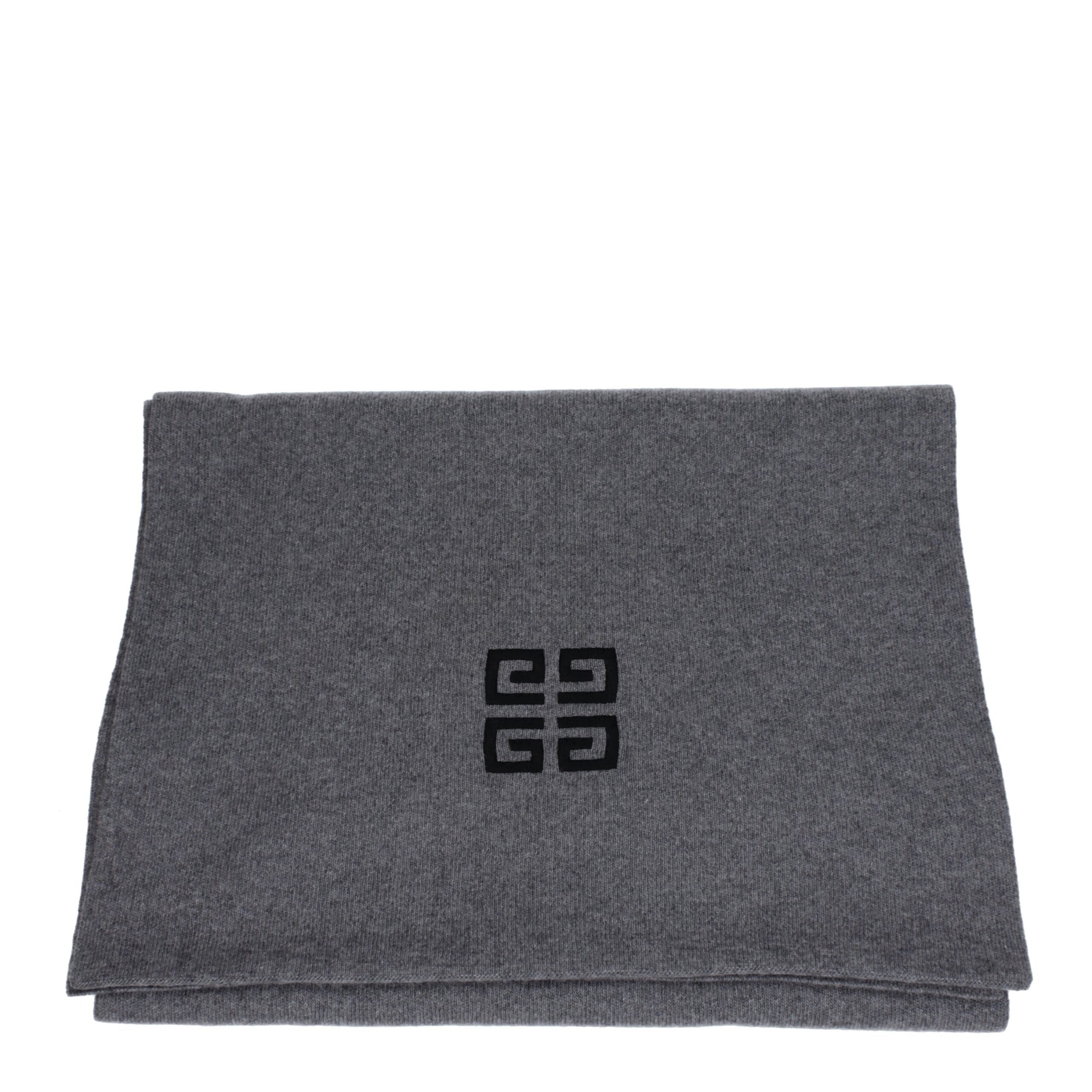 Gray Wool Scarves