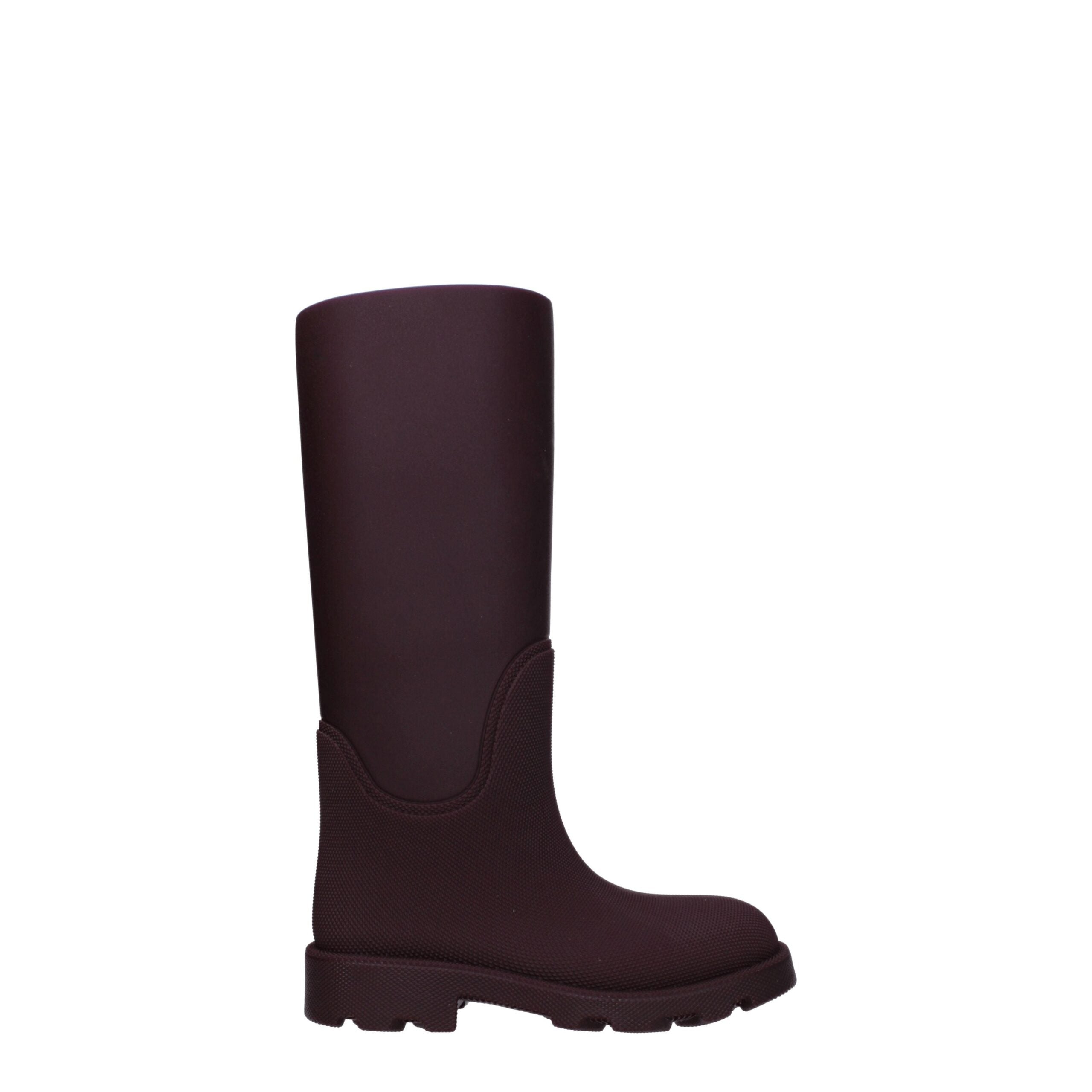 Red Cotton Rain Boots