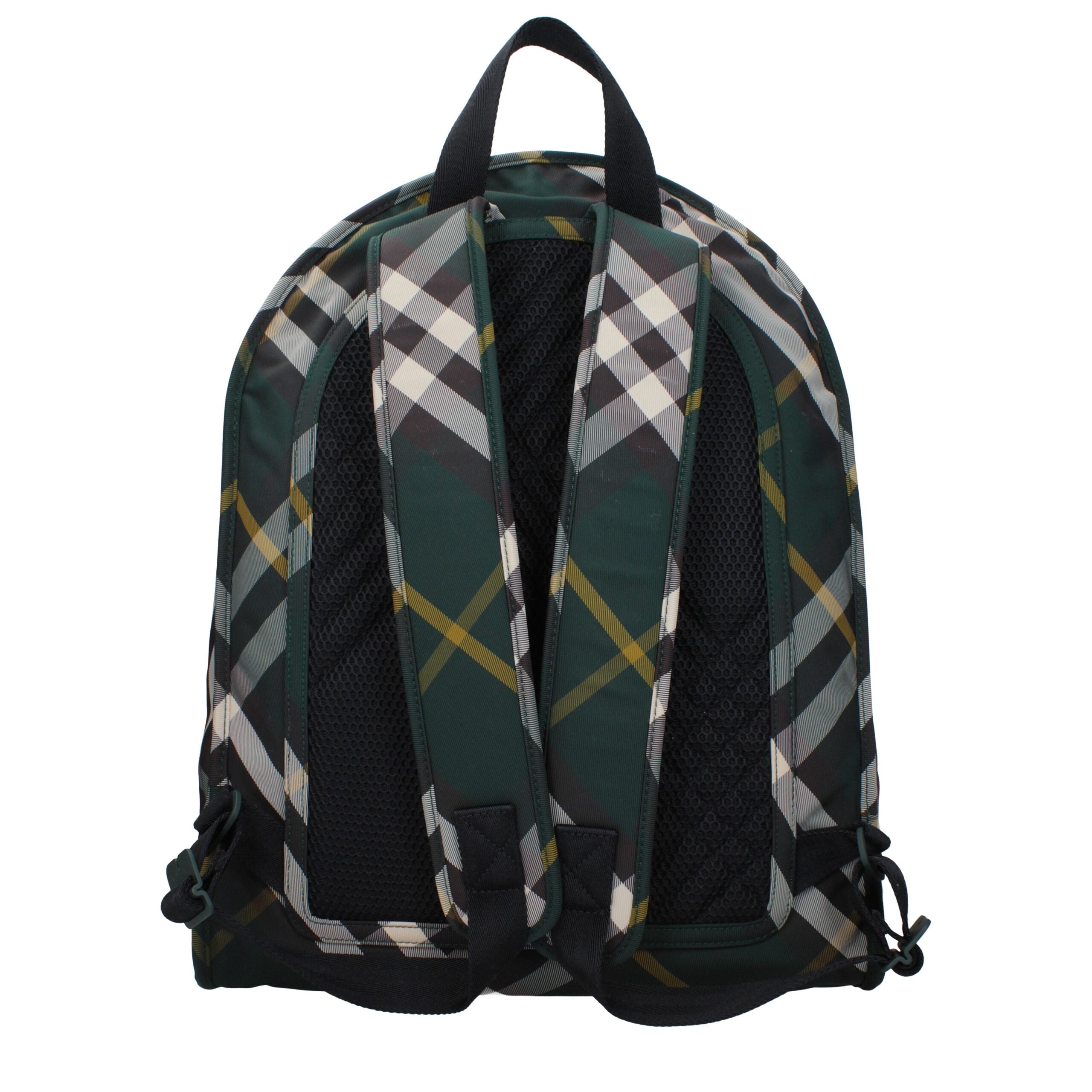 Green Fabric Backpack