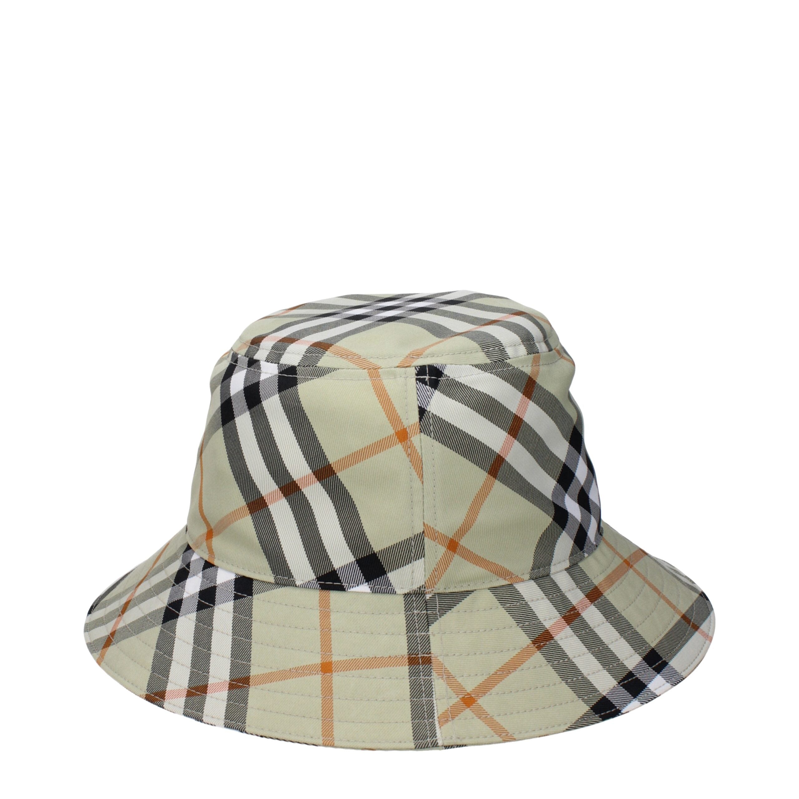 Green Fabric Bucket Hats