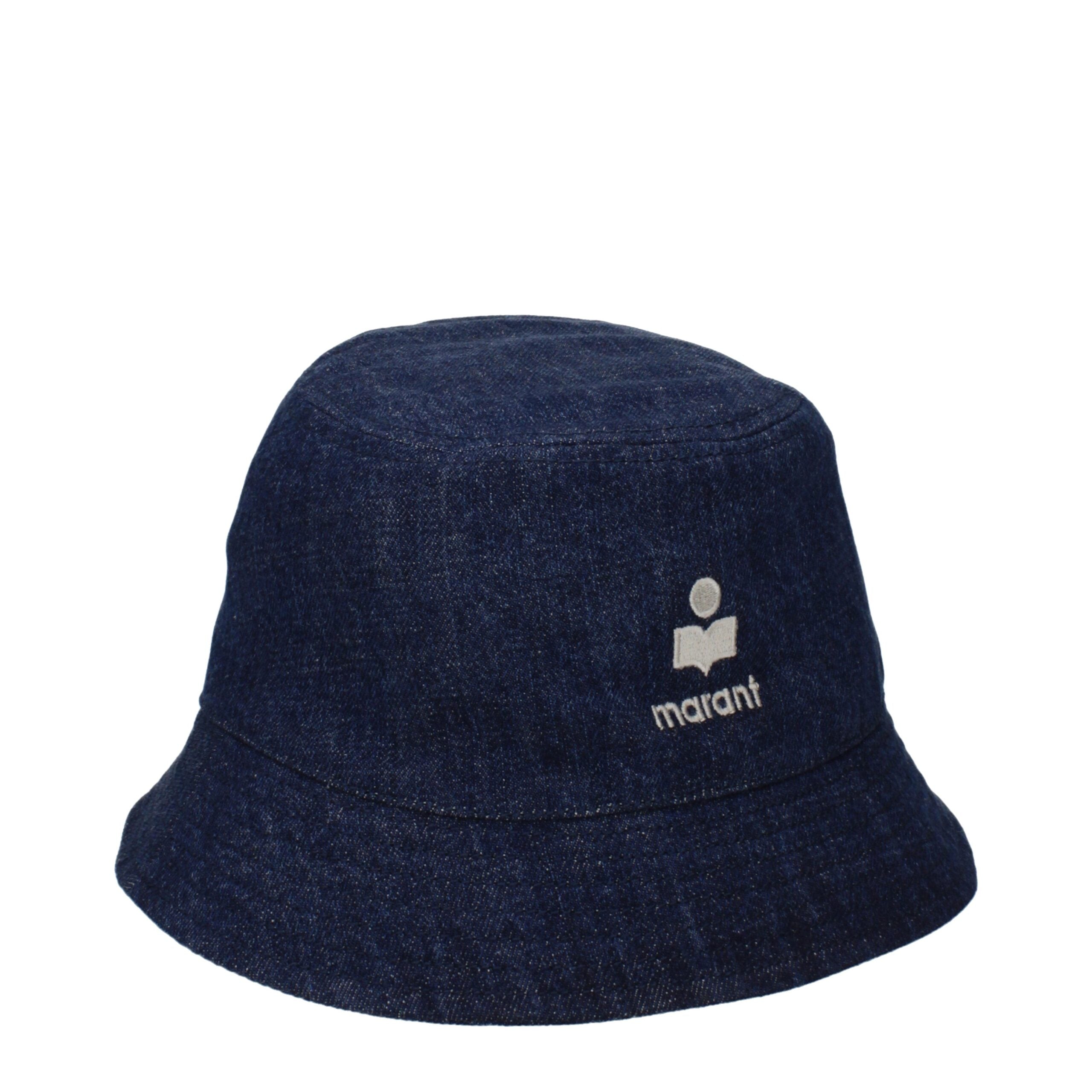 Blue Cotton Bucket Hat - ventzia