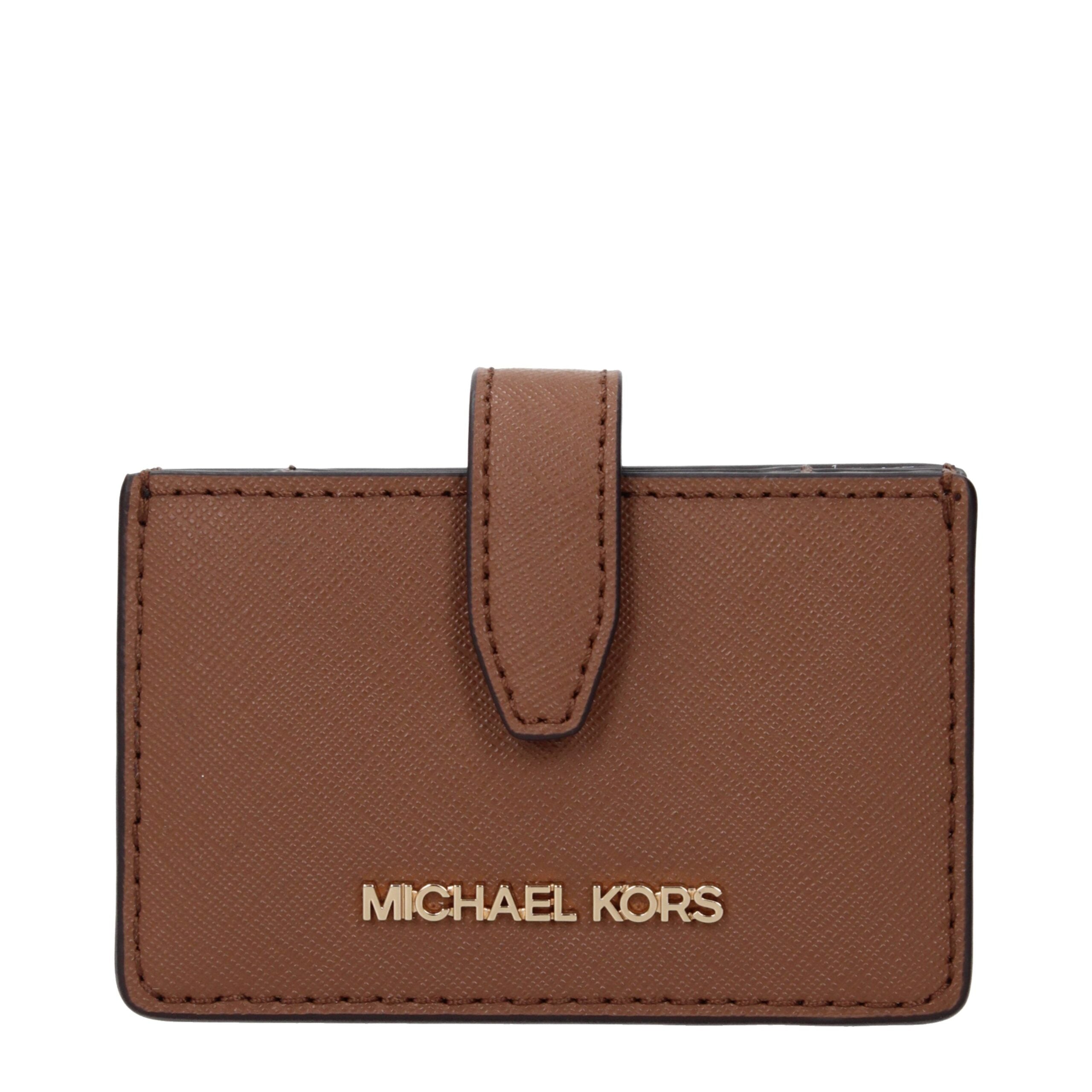 Brown Leather Cardholders