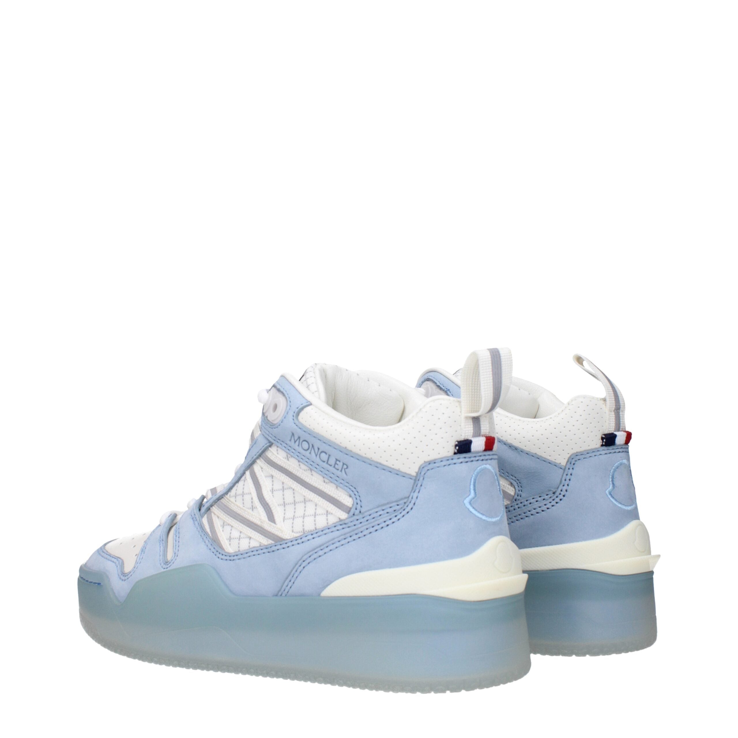 White Leather High Top Sneakers - ventzia