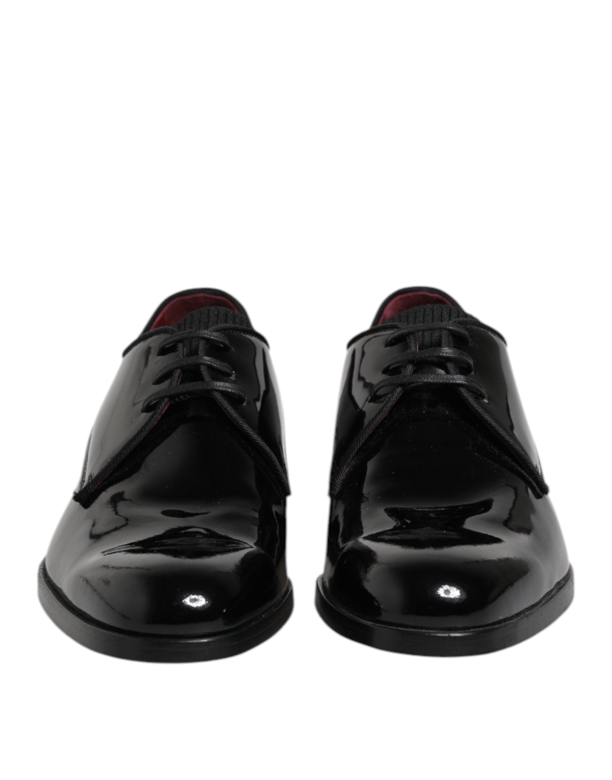 Black Leather Lace Up Men Derby Formal Shoes - ventzia