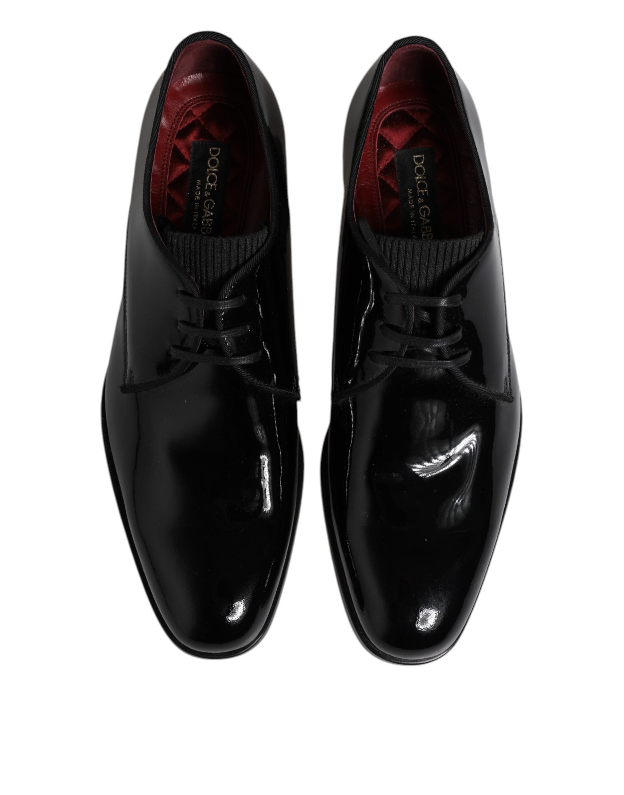 Black Leather Lace Up Men Derby Formal Shoes - ventzia