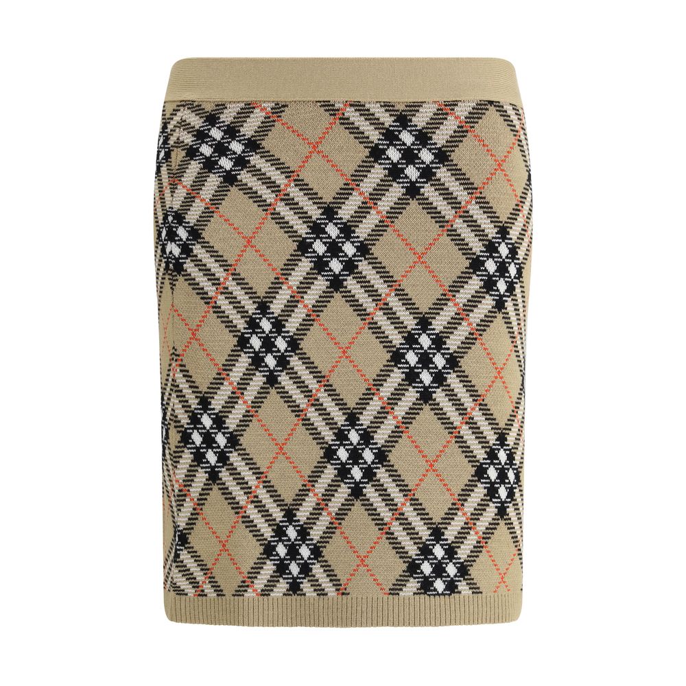 Archivio Check Miniskirt