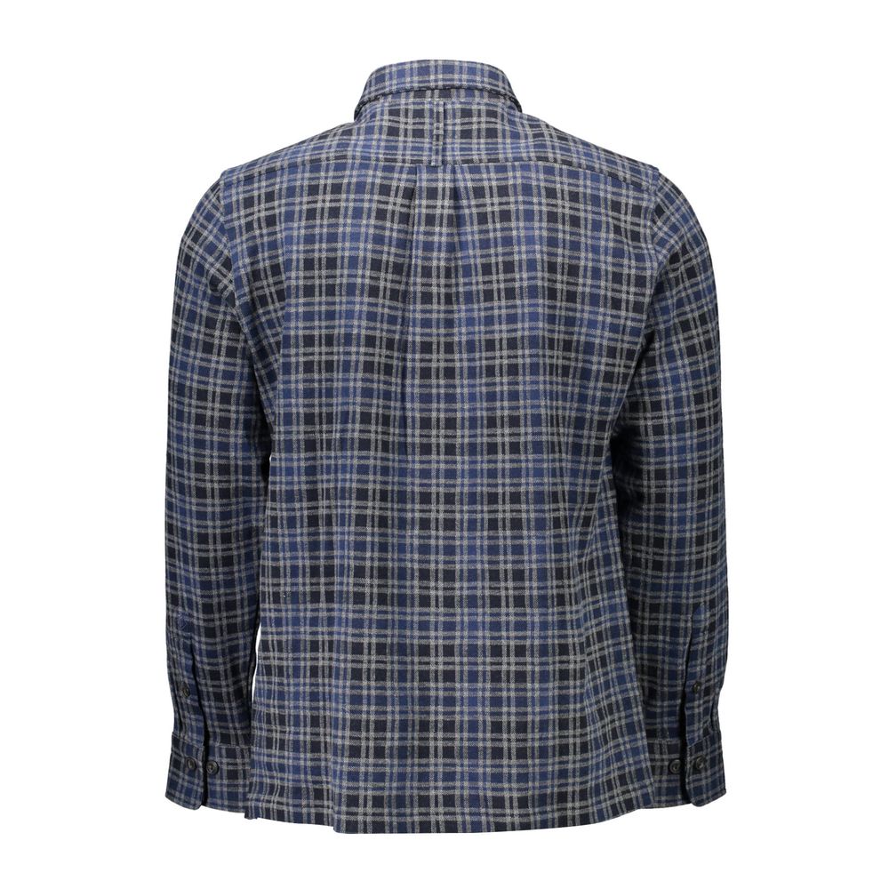Blue Cotton Shirt - ventzia